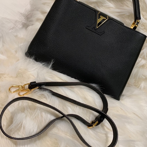 Sold: Louis Vuitton Capucines PM Black GHW Full Set - Picture 10 of 16